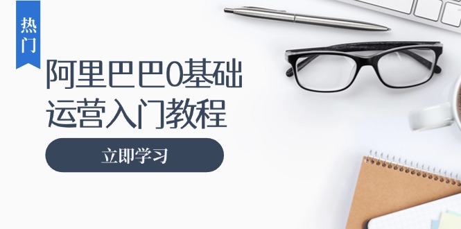 （13291期）阿里巴巴运营零基础入门教程：涵盖开店、运营、推广，快速成为电商高手-众创网