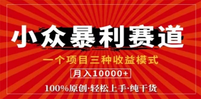 （12756期）视频号最新爆火赛道，三种可收益模式，0粉新号条条原创条条热门 日入1000+-众创网