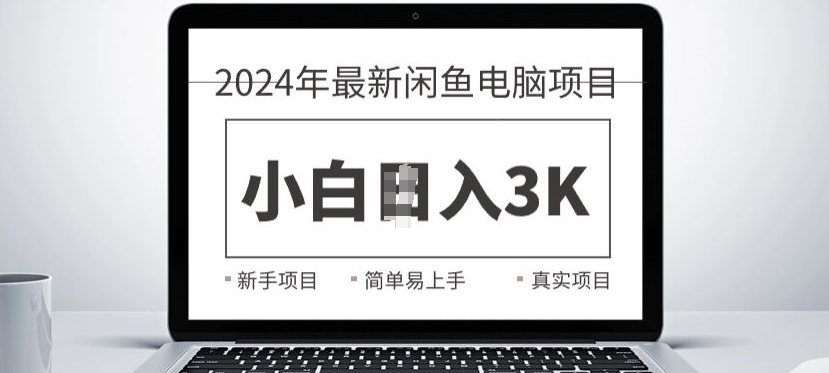 2024最新闲鱼电脑项目，动手就能吃肉的好项目-众创网