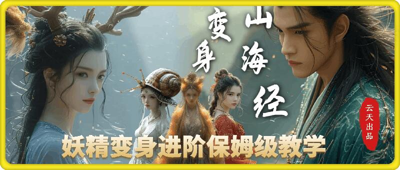 云天AI山海经变身视频教程，妖精变身进阶保姆级教学-众创网