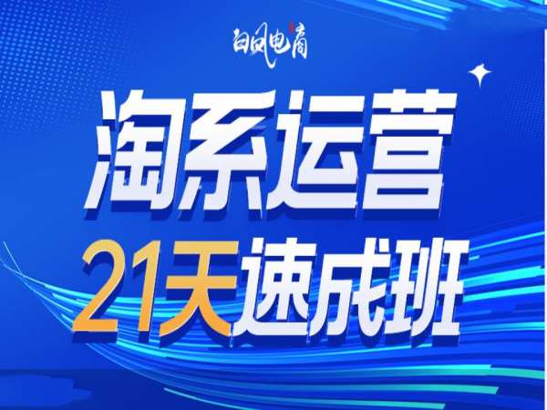 淘系运营21天速成班35期，年前最后一波和2025方向-众创网