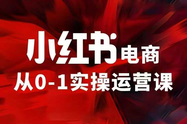 小红书电商运营，97节小红书vip内部课，带你实现小红书赚钱-众创网