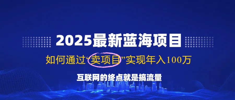 （14305期）2025最新蓝海项目，零门槛轻松复制，月入10万+，新手也能操作！-众创网