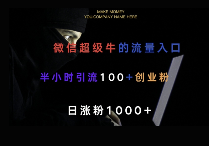 微信版知乎，一小时引流100+创业粉，日涨粉1000+-众创网